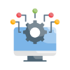 시스템&솔루션 아이콘